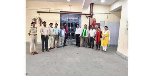 आगामी चुनावों को लेकर प्रशासन सतर्क, ईवीएम-वीवीपैट वेयरहाउस का किया गया निरीक्षण